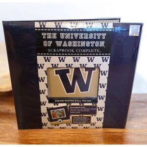 University‎ of Washington Scrapbook Kit Album College Stickers UW Huskies